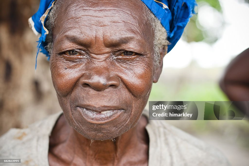 Elderly African Woman High-Res Stock Photo - Getty Images