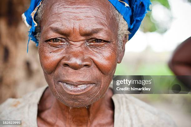 elderly african woman - liberia stock pictures, royalty-free photos & images