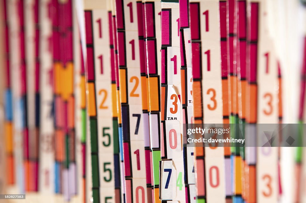 Medical Records Closeup