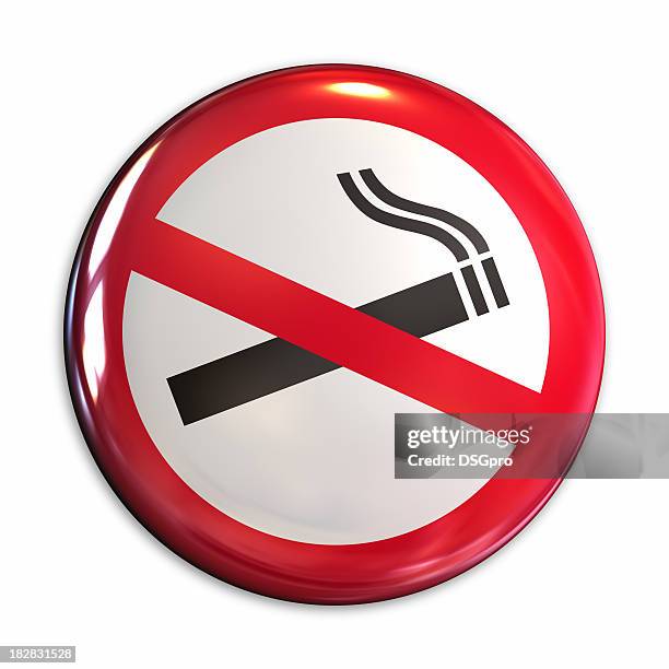 no smoking badge - no smoking sign stock pictures, royalty-free photos & images