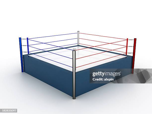 boxing ring - fighting ring stock pictures, royalty-free photos & images