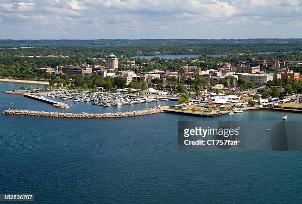 traverse city, michigan - michigan stock pictures, royalty-free photos & images