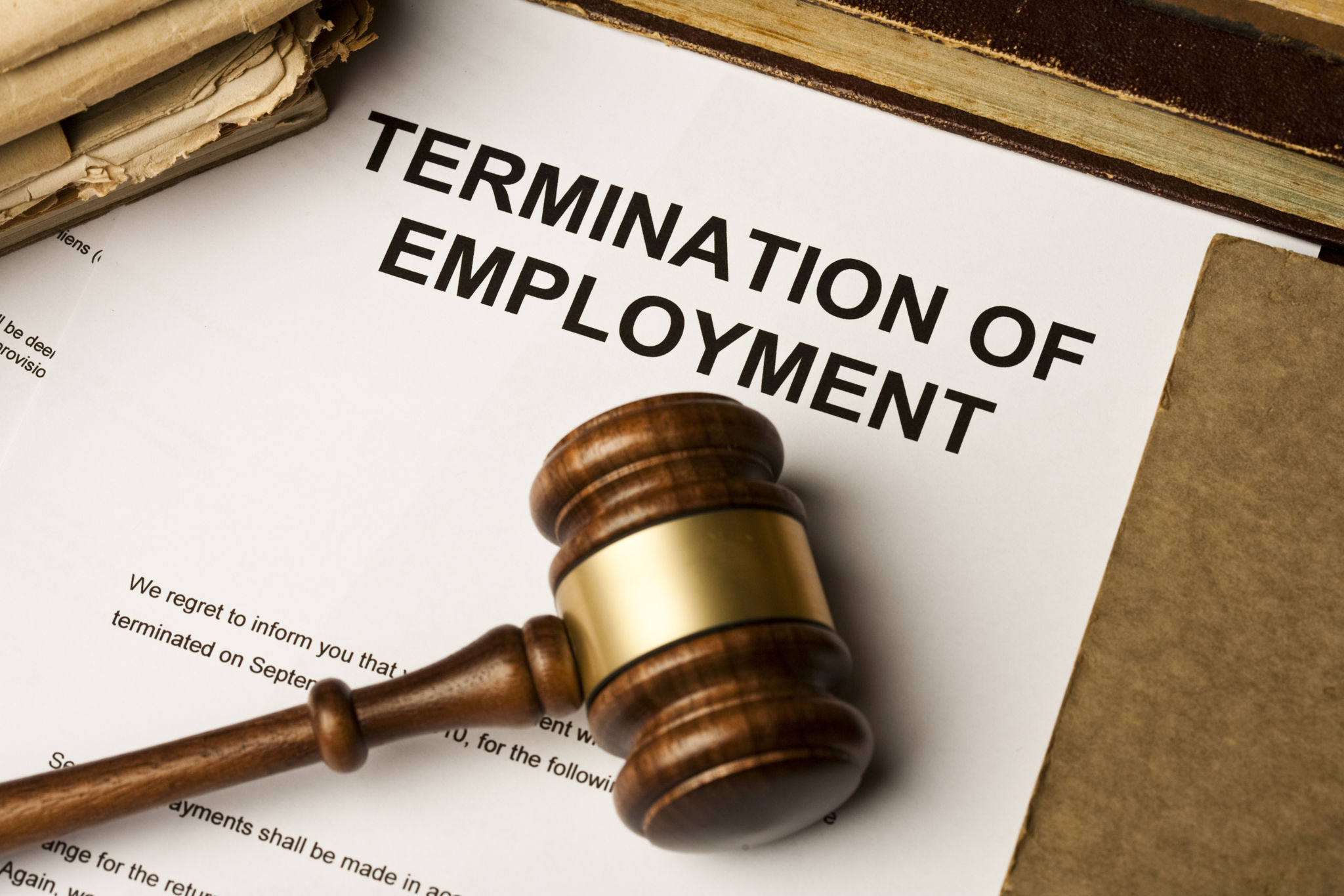 Termination of employment Termination of employment