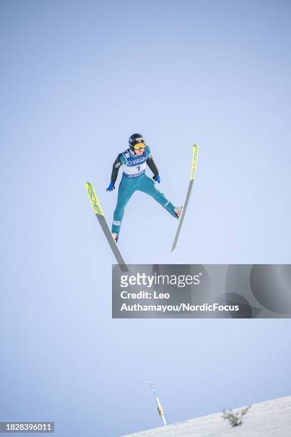 Andreas Ottesen of Norway competes during FIS World Cup Nordic Combined Mens Gundersen HS140/10km on December 3, 2023 in Lillehammer, Norway.