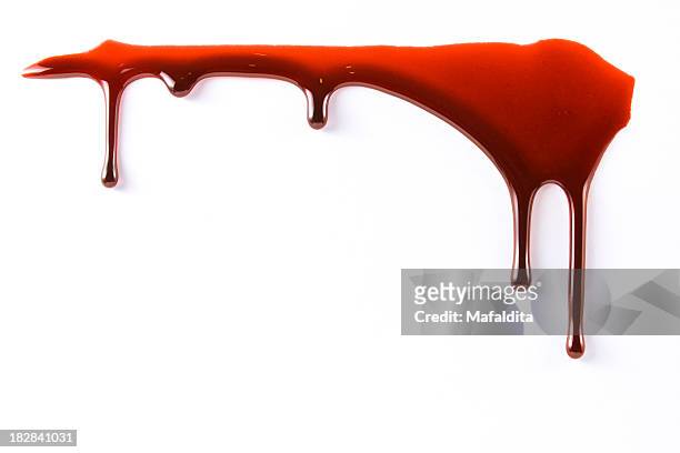 blood dropping - blood stock pictures, royalty-free photos & images