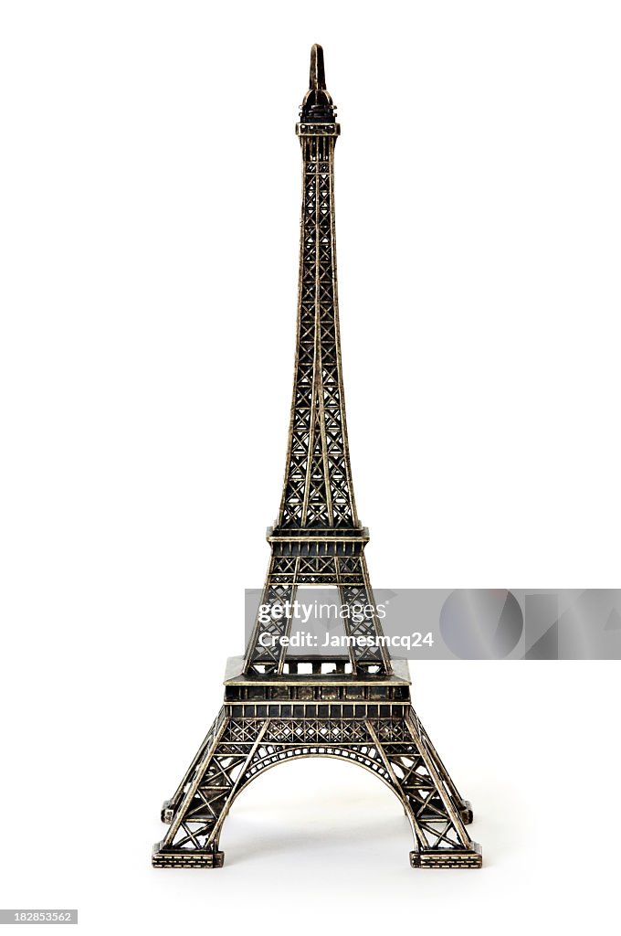 A digital illustration of the Eiffel Tower