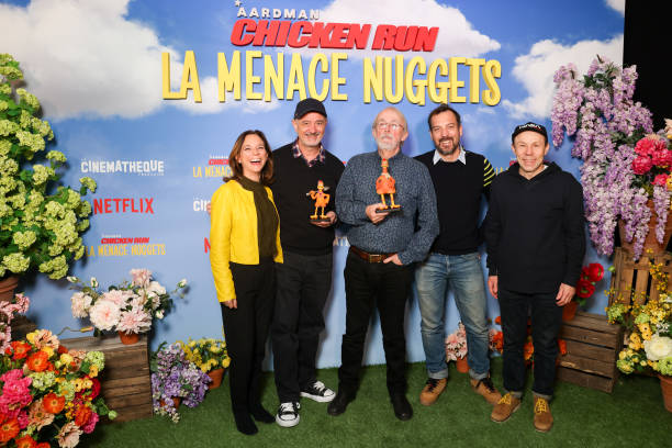 FRA: "Chicken Run : La Menace Nuggets"Netflix Premiere At La Cinematheque Francaise