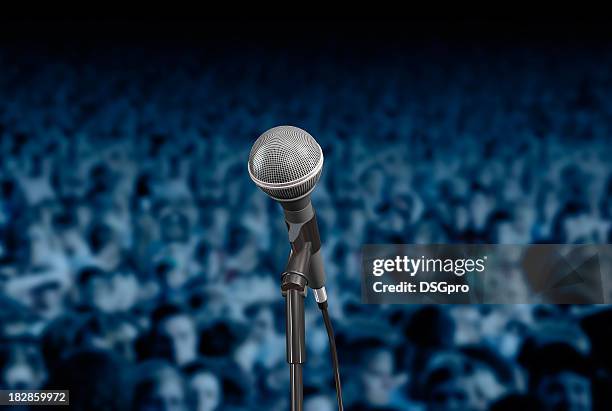 concert - discours-liminaire photos et images de collection