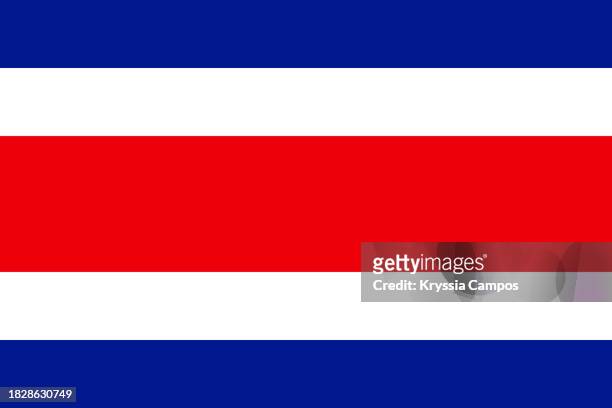 flag of costa rica - costa rica flag stock pictures, royalty-free photos & images