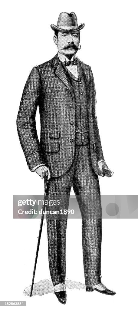 Victorian Tweed Suit