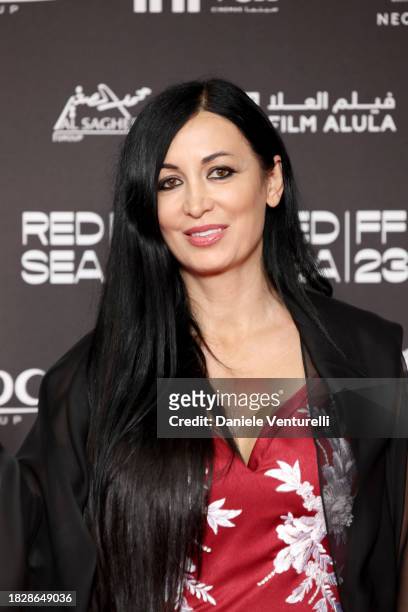 Regina Salpagarova attends the red carpet for "To My Son" during the Red Sea International Film Festival 2023 on December 03, 2023 in Jeddah, Saudi...