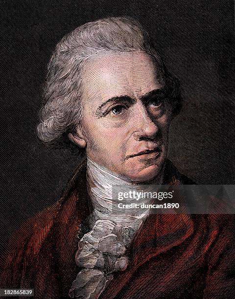 ilustrações, clipart, desenhos animados e ícones de sir william herschel - retrato artístico