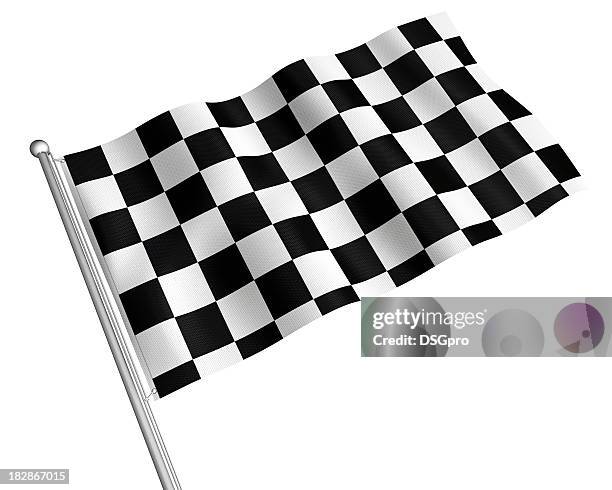 zielflagge - zielflagge stock-fotos und bilder