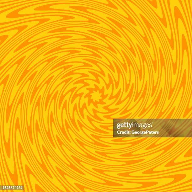 concentric spiral background - sonar stock illustrations
