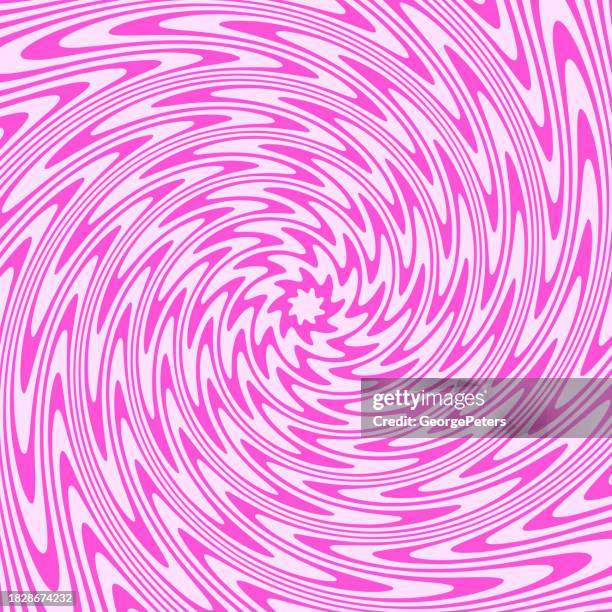 concentric spiral background - sonar stock illustrations