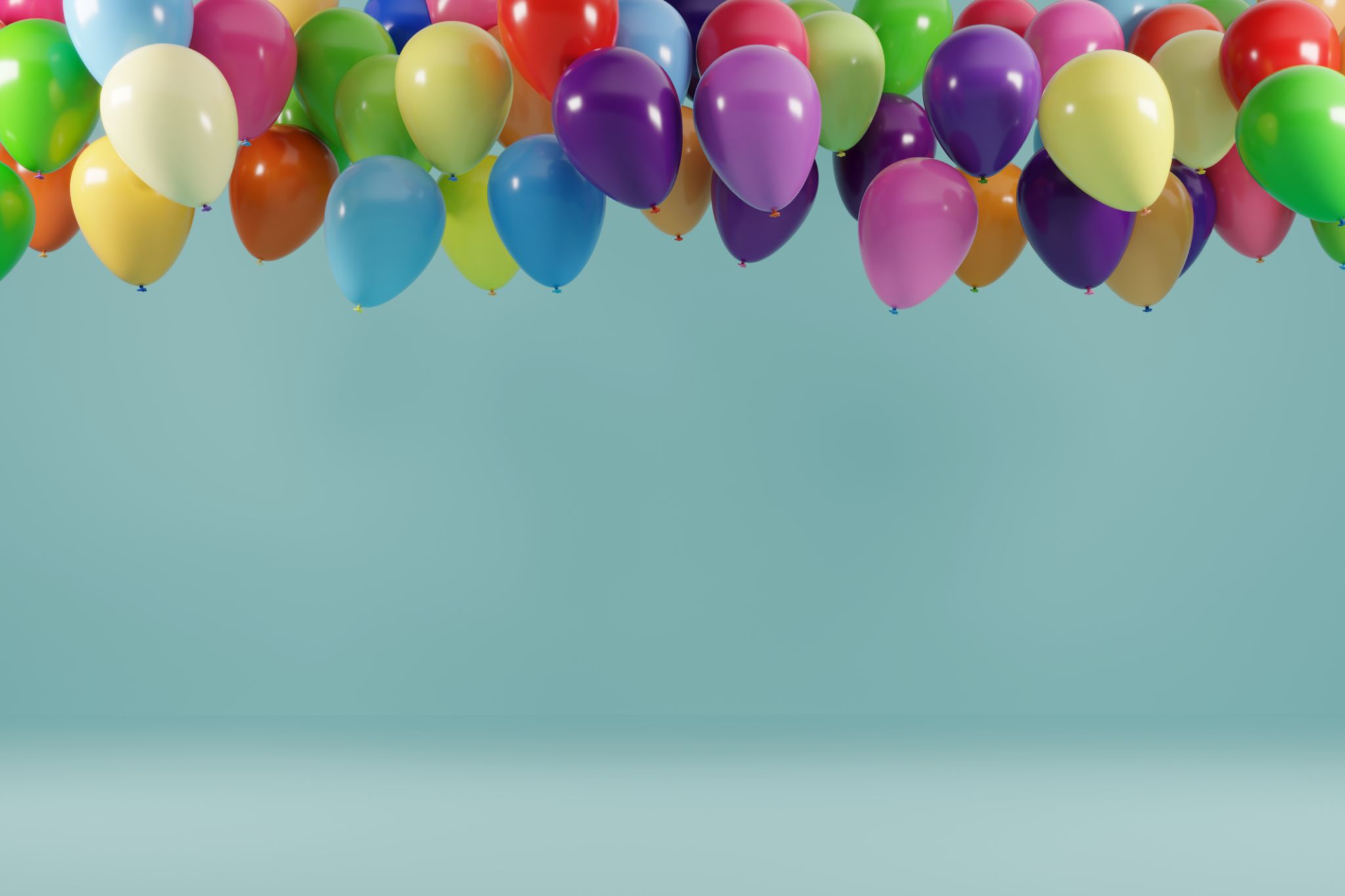 birthday party balloons