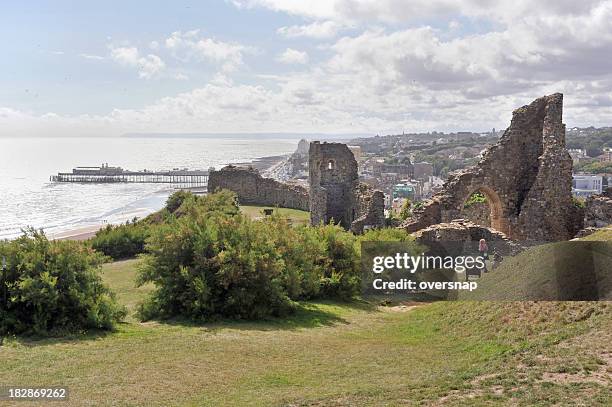 hastings castle - hastings 個照片及圖片檔