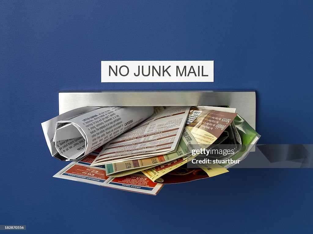 No junk mail