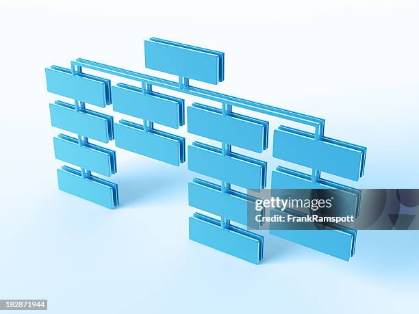 organigramm - organigramm stock-fotos und bilder
