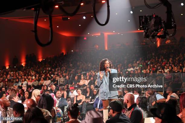 Jennifer Hudson at A GRAMMY SALUTE TO 50 YEARS OF HIP-HOP from the YouTube Theater in Los Angeles, California, scheduled to air on the CBS Television...