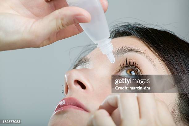 eye drops - eyedropper stock pictures, royalty-free photos & images