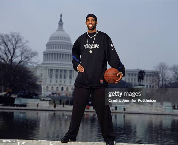 Richard Hamilton of the Washington Wizards poses for a portrait on January 1, 2001 in Washington, D.C. NOTE TO USER: User expressly acknowledges and...