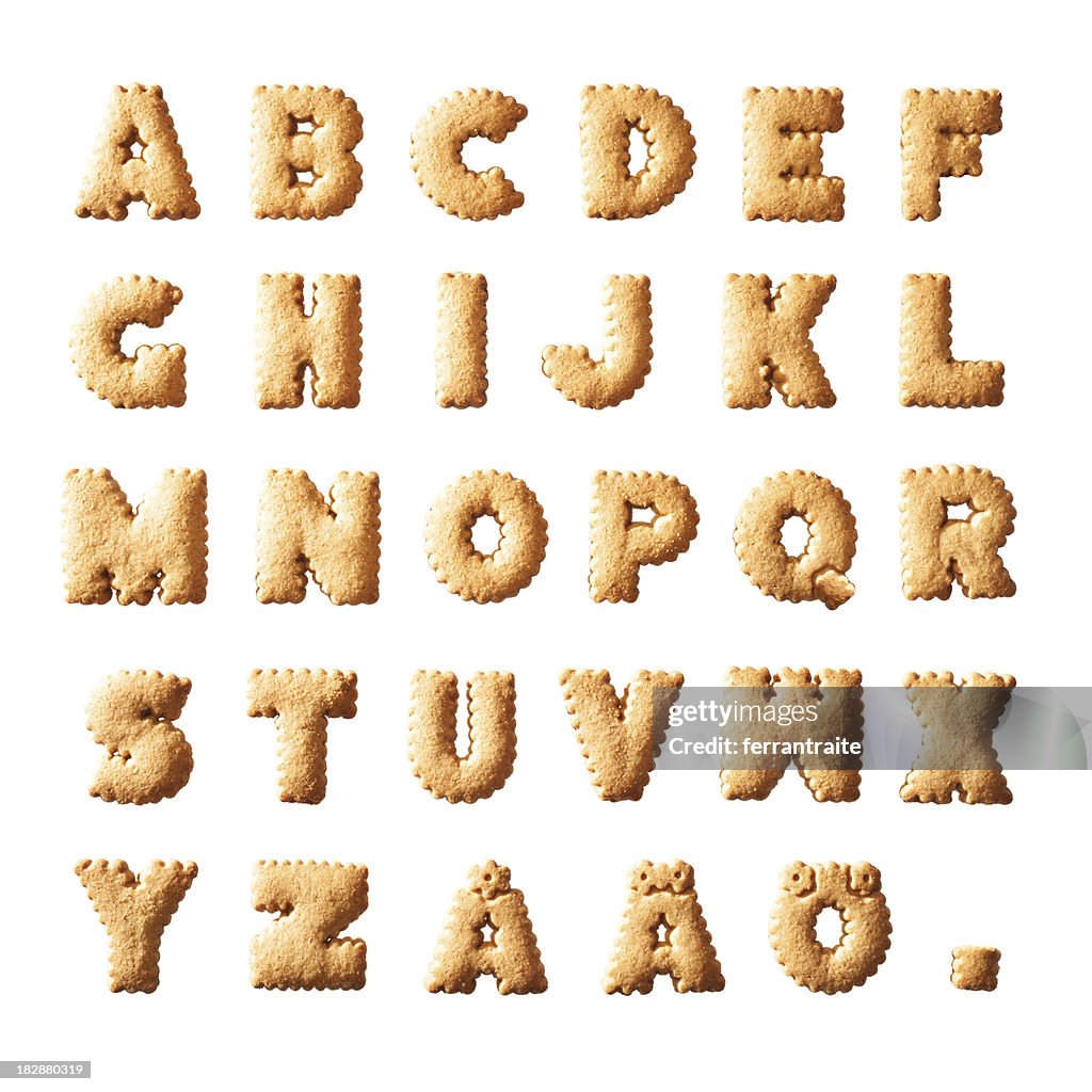 Cookie Aphabet