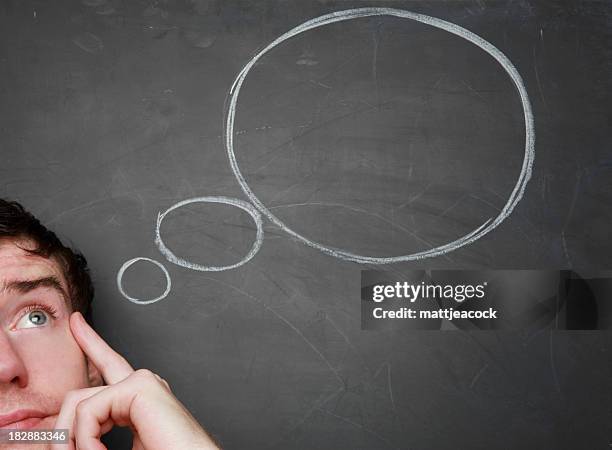 1,637 Person Thinking Thought Bubble Stock Photos, High-Res Pictures ...