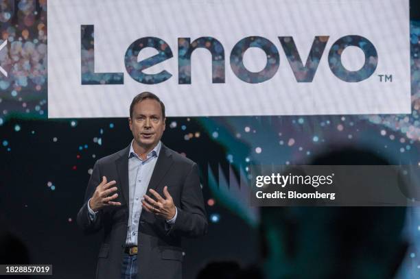 Kirk Skaugen, executive vice president of Lenovo Group Ltd., during the AMD Advancing AI event in San Jose, California, US, on Wednesday, Dec. 6,...
