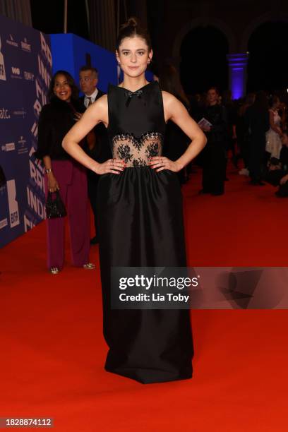 Alison Oliver attends The 26th British Independent Film Awards at Old Billingsgate on December 03, 2023 in London, England.