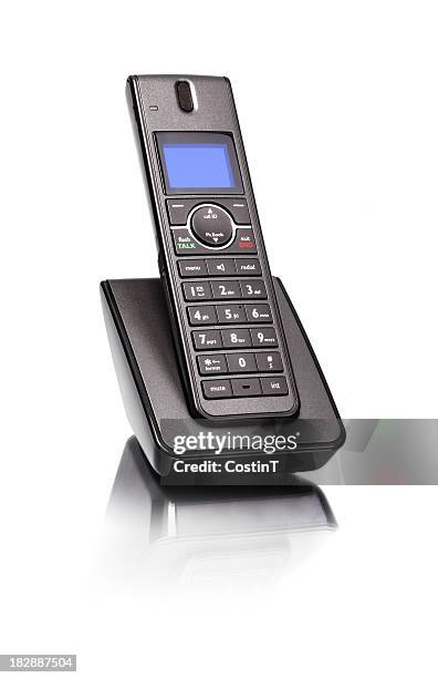 land line phone - vaste telefoon stockfoto's en -beelden