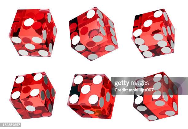 red craps dice - dice 個照片及圖片檔