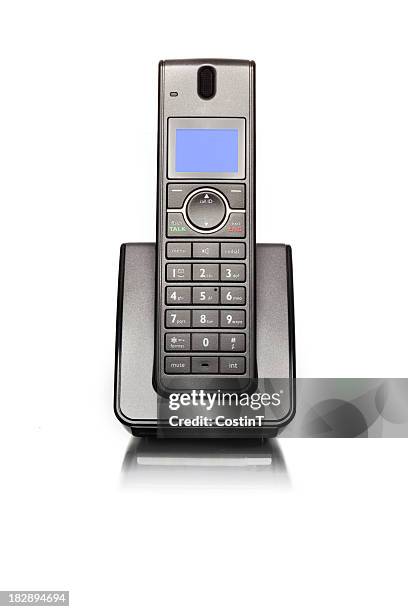 land líneas de teléfono - teléfono con cable fotografías e imágenes de stock