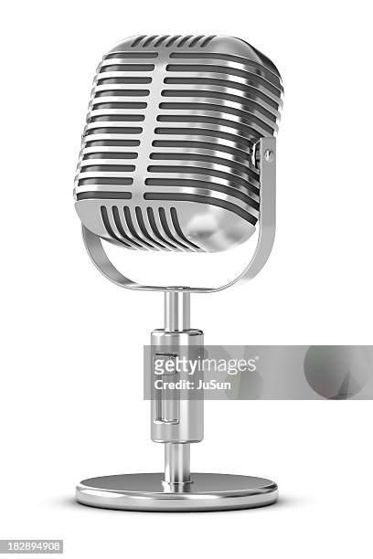 microphone - radio stock pictures, royalty-free photos & images