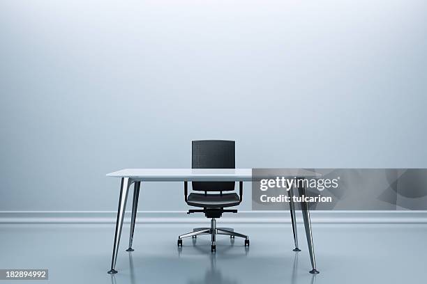 office station - chair stockfoto's en -beelden