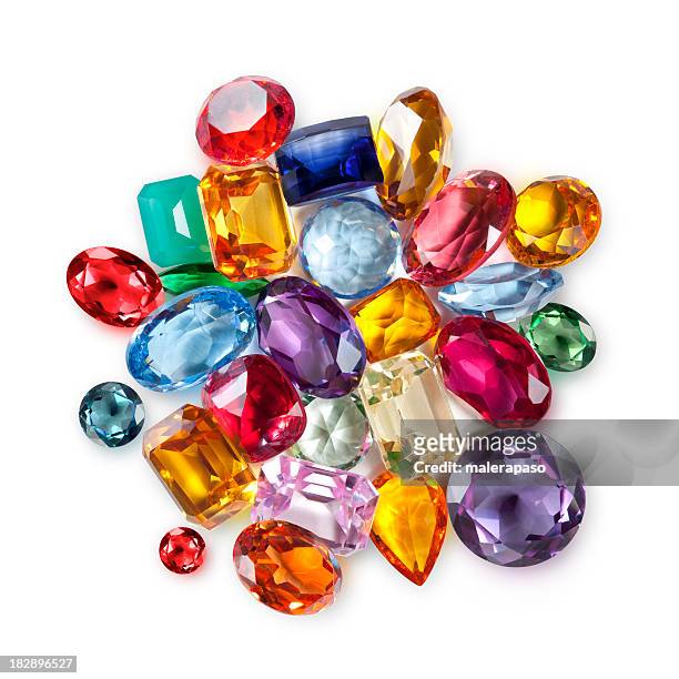 gemstones - diamond gemstone stock pictures, royalty-free photos & images