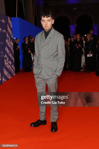 Asa Butterfield attends The 26th British Independent Film Awards at Old Billingsgate on December 03, 2023 in London, England.