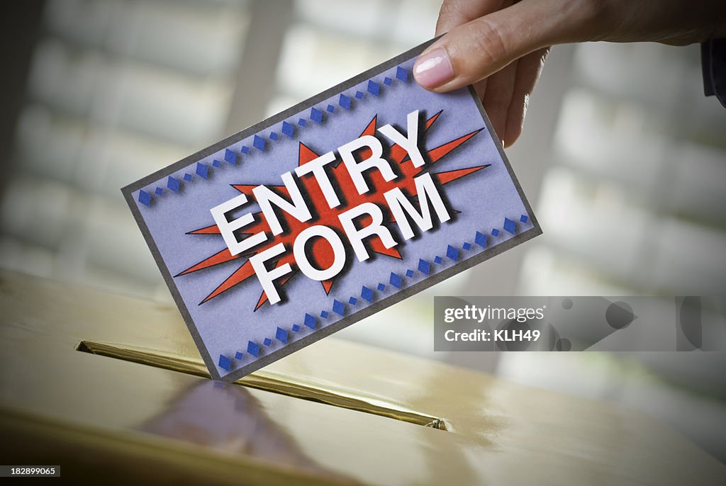 Entry form