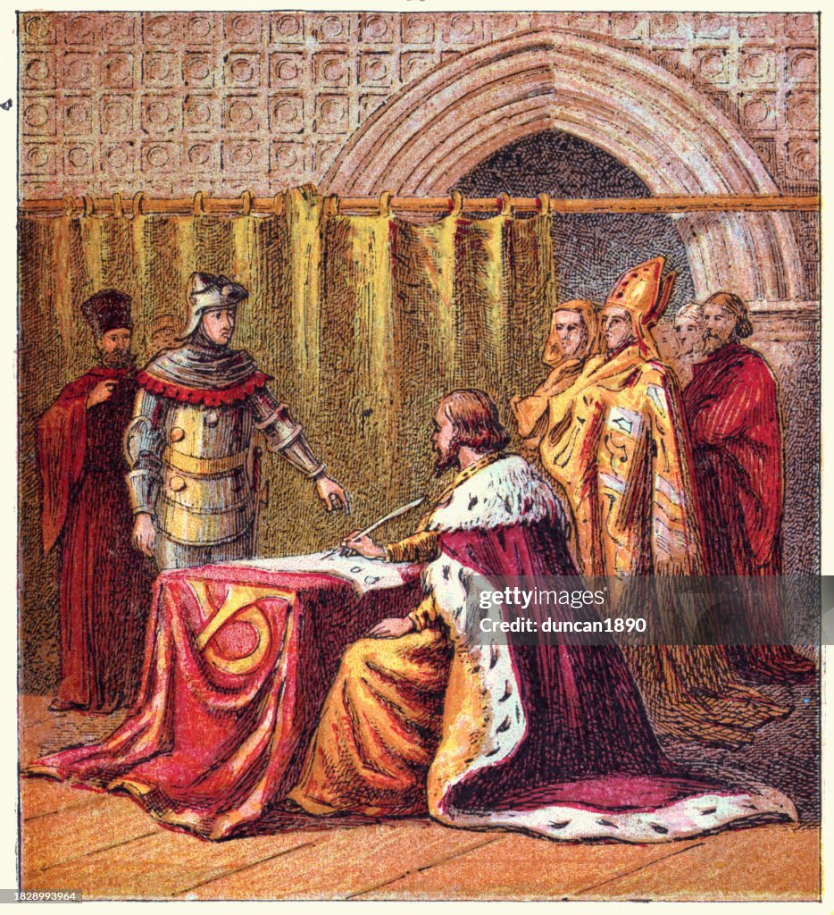 Abdicate Examples Henry Of Lancaster Forcing Richard Ii To Abdicate Medieval English ...