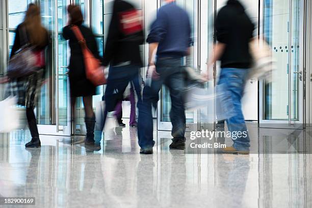 Man Rushing Out A Door 146 Crowd Rushing Door Stock Photos, High-Res Pictures, and Images ...