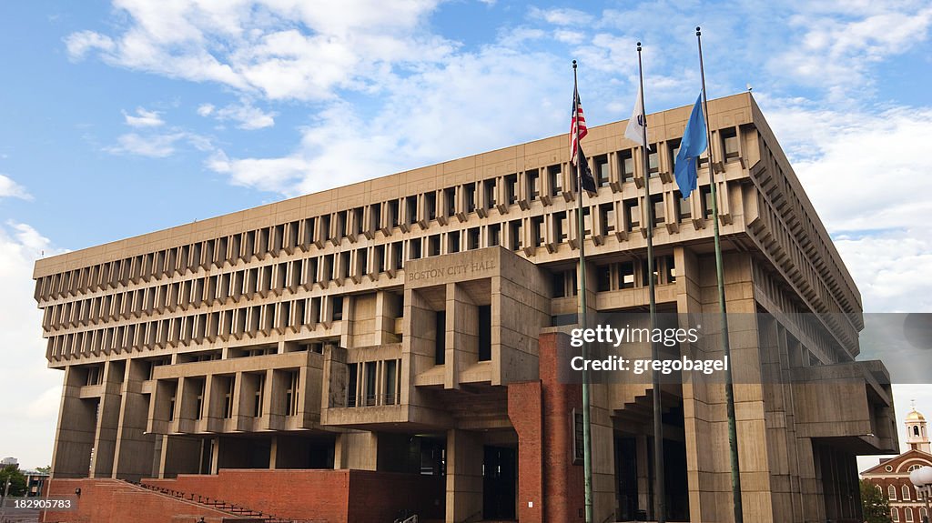 City Hall in Boston, MA