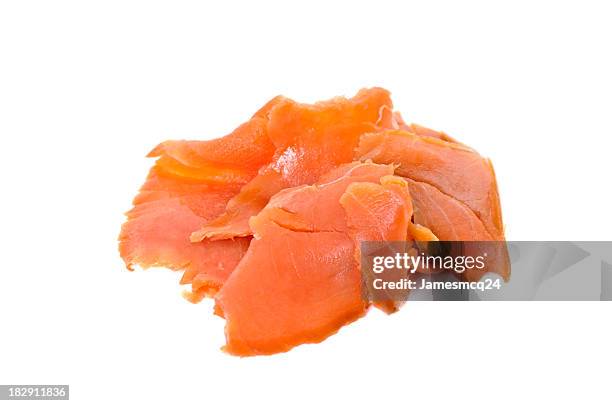 räucherlachs lachs - räucherlachs stock-fotos und bilder