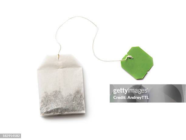 teebeutel - tea bag stock-fotos und bilder