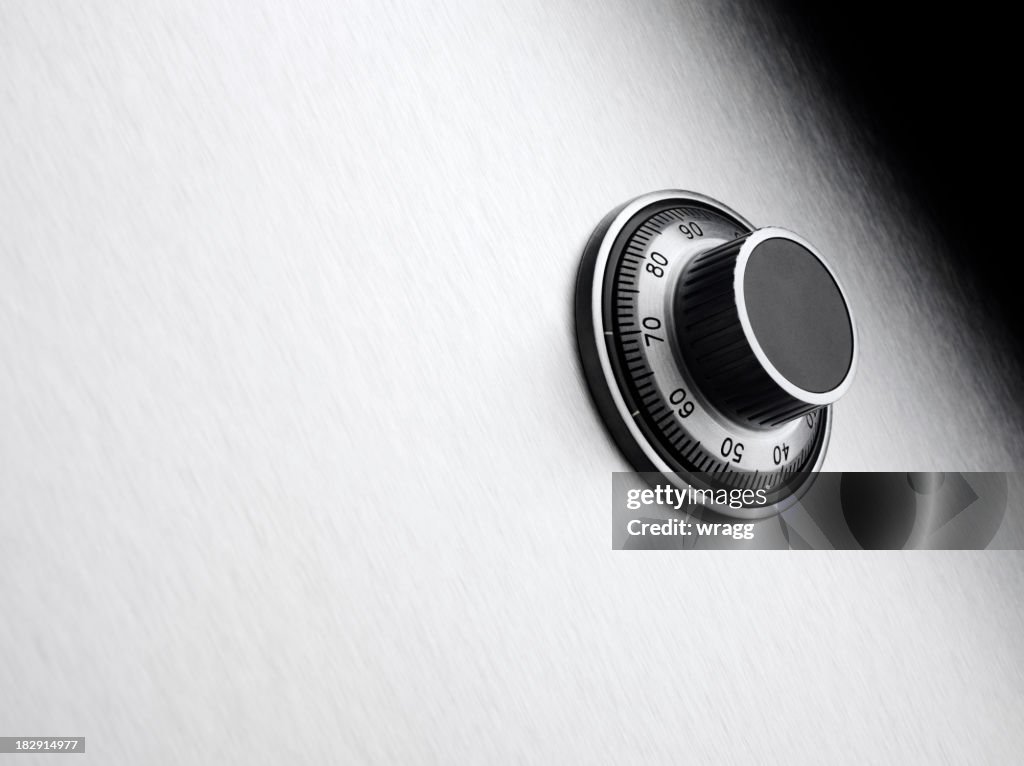 Safe Dial Sticker Stainless Steel And Safe Dial High-Res Stock Photo - Getty Images