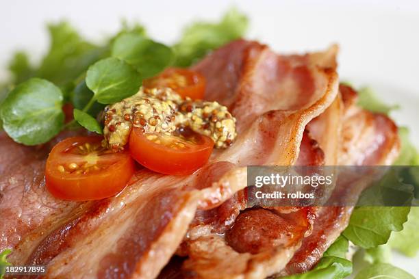 tocino, lechuga y tomate - bocadillo de beicon lechuga y tomate fotografías e imágenes de stock