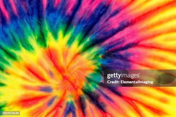 colorful swirl tie dye background pattern or texture - tie dye stock pictures, royalty-free photos & images