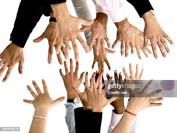 Multiple Hand Reaching Multiple Hands Reaching Photos and Premium High Res Pictures - Getty Images