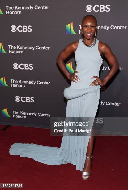 Cynthia Erivo attends the 46th Kennedy Center Honors at The Kennedy Center on December 03, 2023 in Washington, DC.