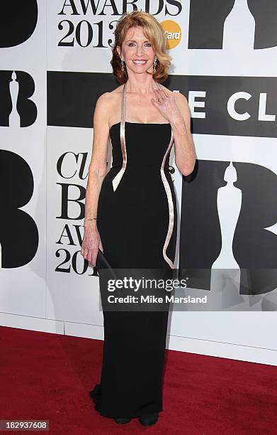 Jane Asher attends the Classic BRIT Awards 2013 at Royal Albert Hall on October 2, 2013 in London, England.