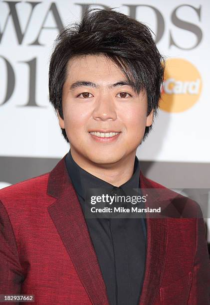 Lang Lang attends the Classic BRIT Awards 2013 at Royal Albert Hall on October 2, 2013 in London, England.